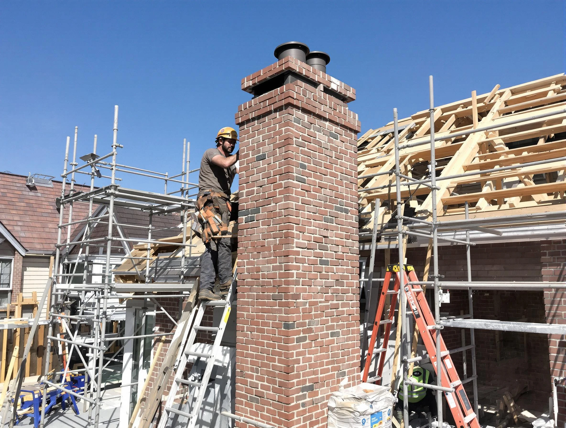 New chimney installation completed by Pleasant Grove Chimney Sweep in Pleasant Grove, UT